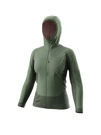 DYNAFIT | Chaqueta aislante Tigard Alpha Direct con capucha para mujer | olive